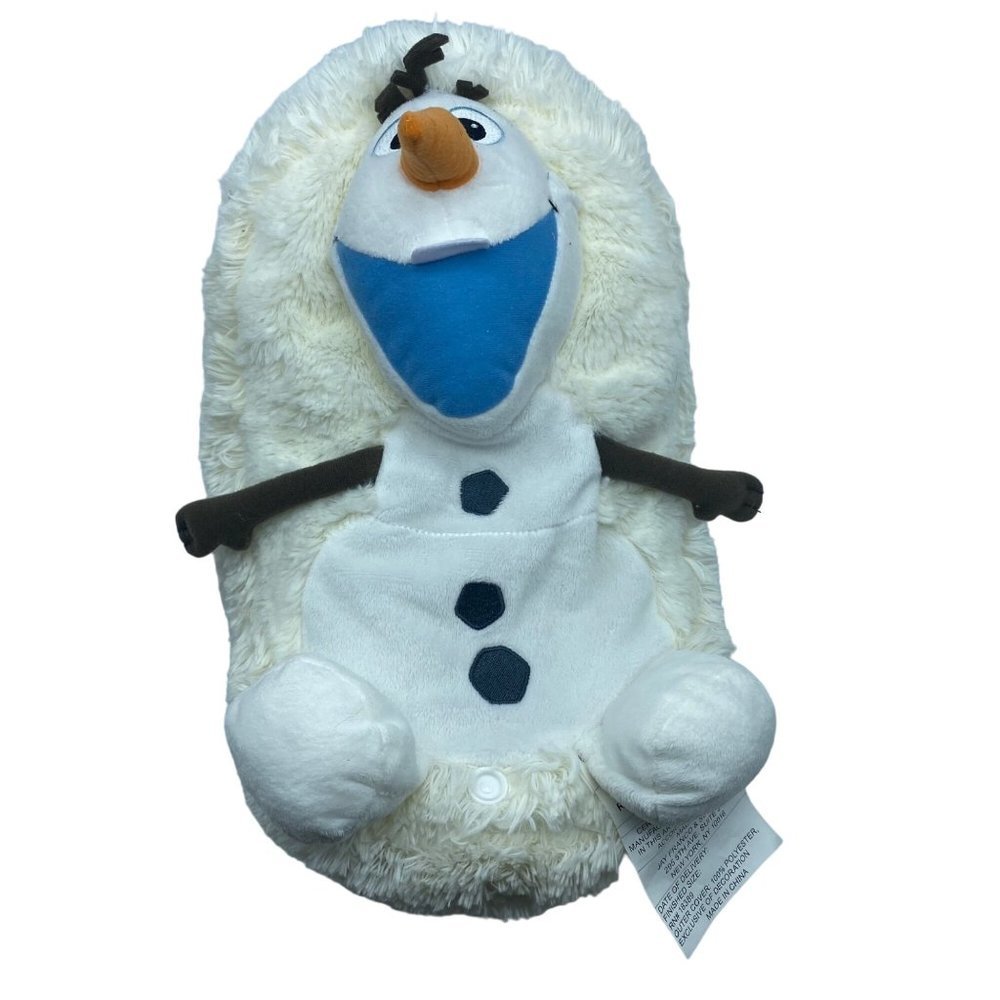Disney Frozen Closes into Snowball Olaf the Snowman Hideaway Pillow Pets 13”‎
